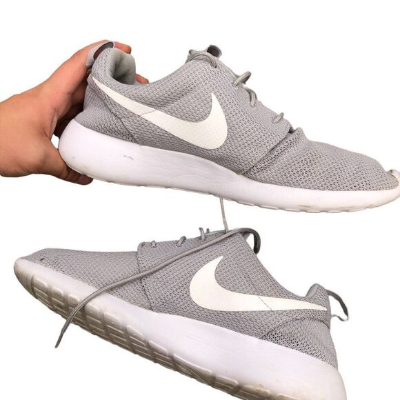 Rare 2015 Nike Rosche Run Wolf Grey Size 12 - Picture 14 of 16